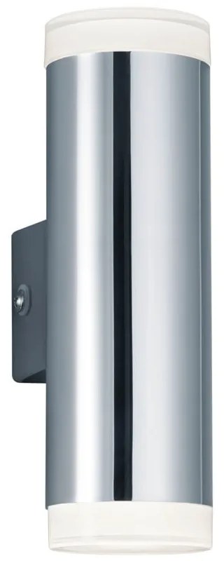 Aplică de perete argintiu-lucios LED Ray – Trio