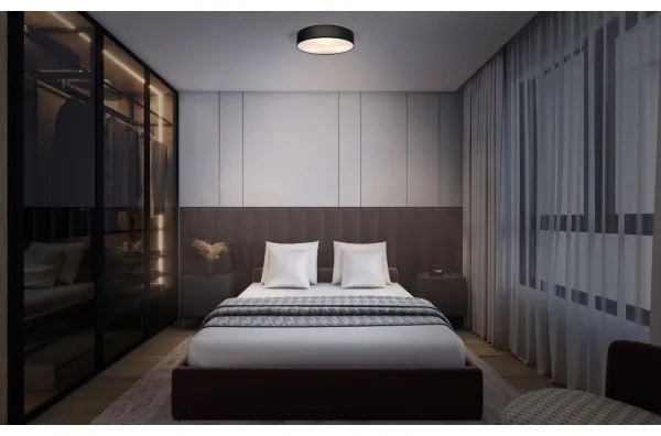 Plafonieră Ledvance ORBIS PARIS 3xE27/25W/230V negru