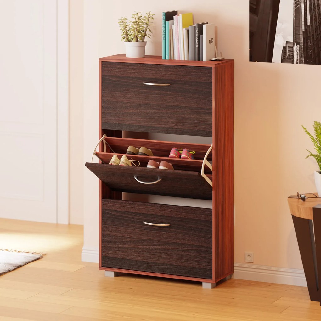 Deuba Dulap pantofi 115x60x24 cm - maro