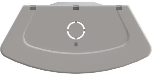 APLED - Lampă aplicată LED TROUT LED/36W/230V + urgență