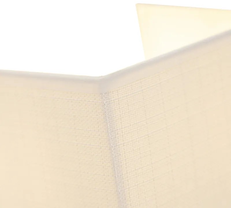 Lampa de perete modernă din iută albă - Vete