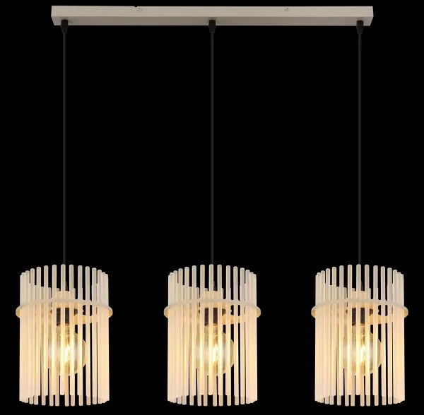 Globo 15698-3HB - Pendul pe cablu GORLEY 3xE27/60W/230V