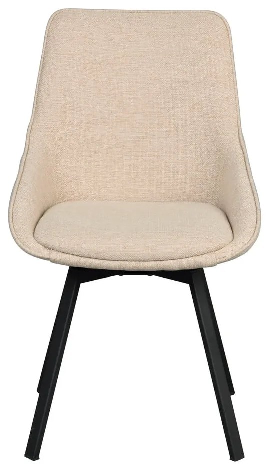 Scaune de dining bej 2 buc. Alison – Rowico