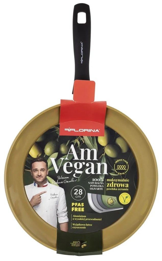 Tigaie din aluminiu Florina AmVegan de MateuszGessler, 28 cm
