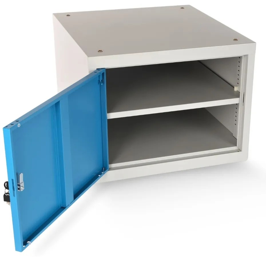 Masa atelier Stejar masiv-11, 180 cm, 2 cutii suspendate, stejar