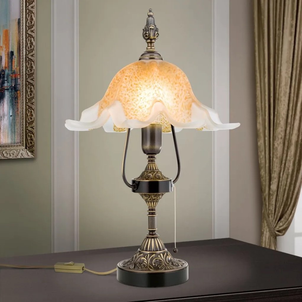Lampa de masa stil mediteranean clasic de lux Tosca H-54cm