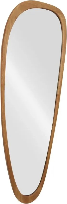 Oglinda de perete cu rama din lemn ORGANIC 165cm stejar