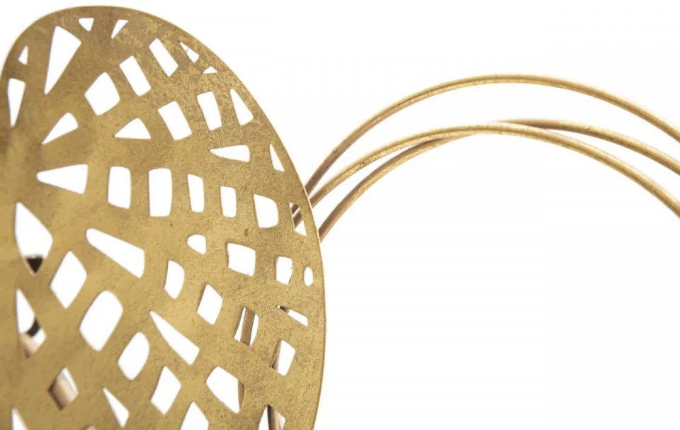 Panou decorativ multicolor din metal, 91x2,5x39,5 cm, Hearts Mauro Ferretti