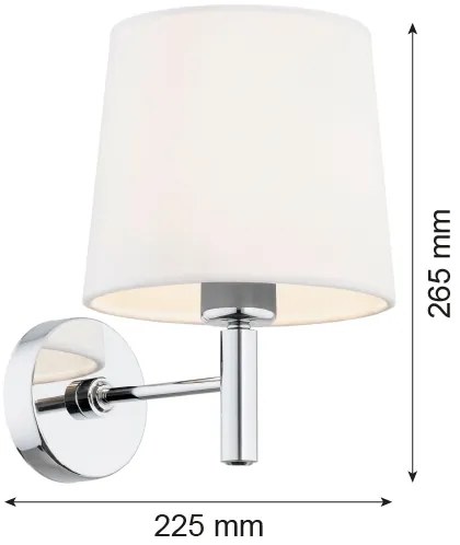 Aplică BOLZANO 1xE27/15W/230V Argon 4760