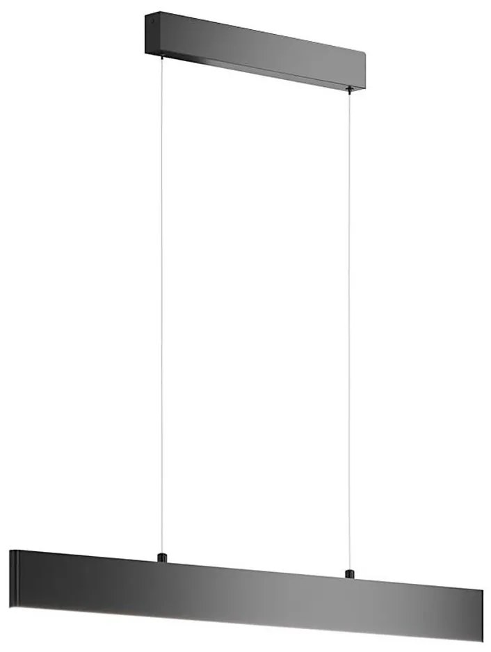 Lustră LED pe cablu Maytoni P010PL-L23B4K STEP LED/23W/230V 4000K 91 cm negru
