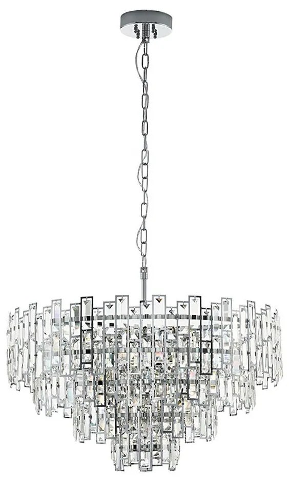 Lustră pe lanț CALMEILLES 10xE14/25W/230V d. 78 cm Eglo 39627