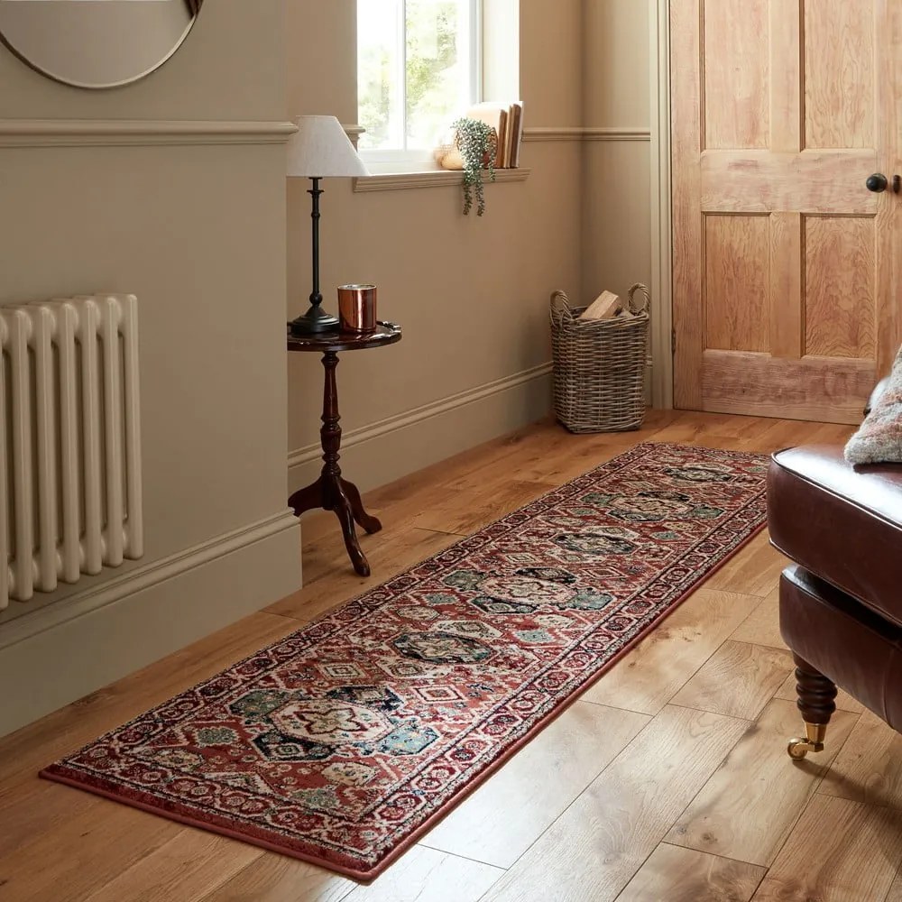 Covor tip traversă roșu 60x230 cm Gillingham – Flair Rugs