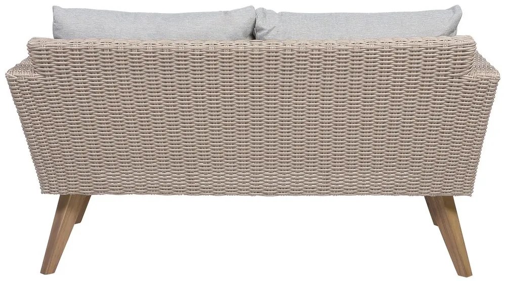 Set canapele pentru grădină Victoria (maro). 1011704
