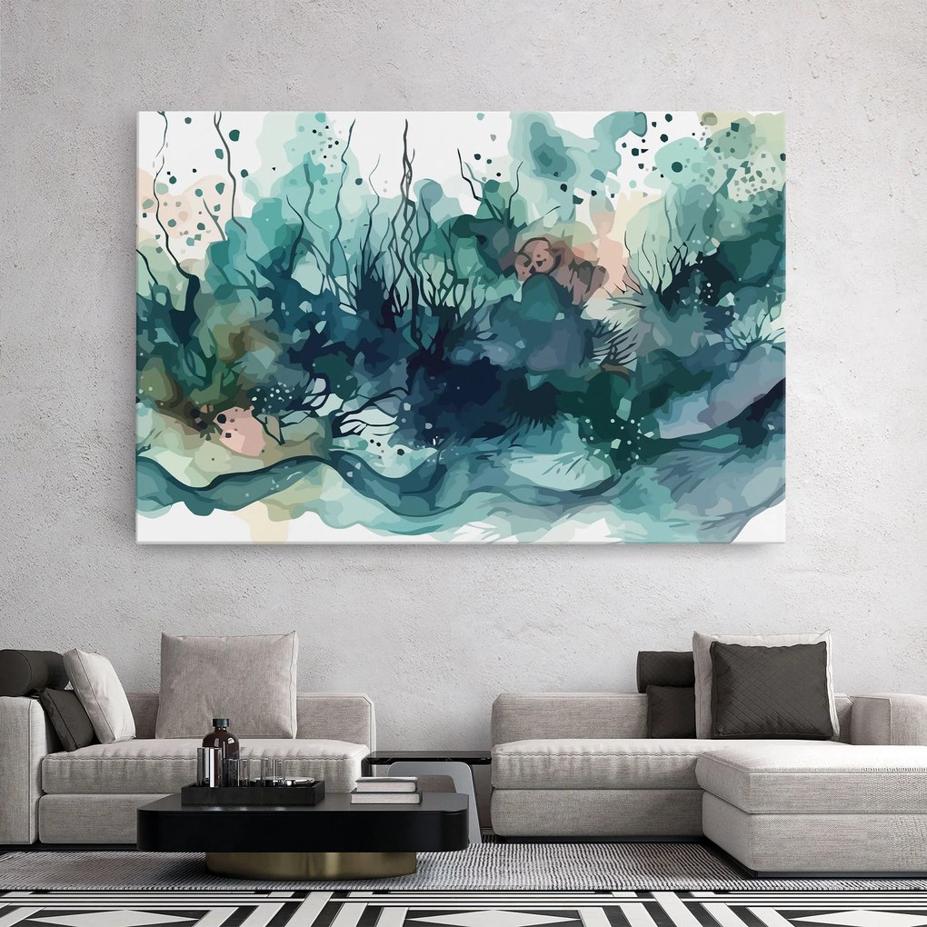 Tablou Canvas, 90x140cm, Dormitor si Living, Feng Shui, Apa, Deep Ocean Art