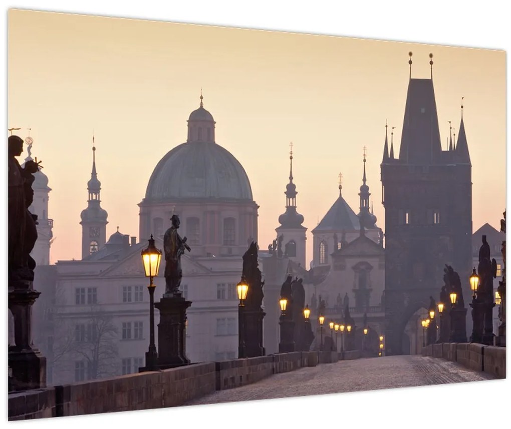 Tablou - Podul Charles (90x60 cm)