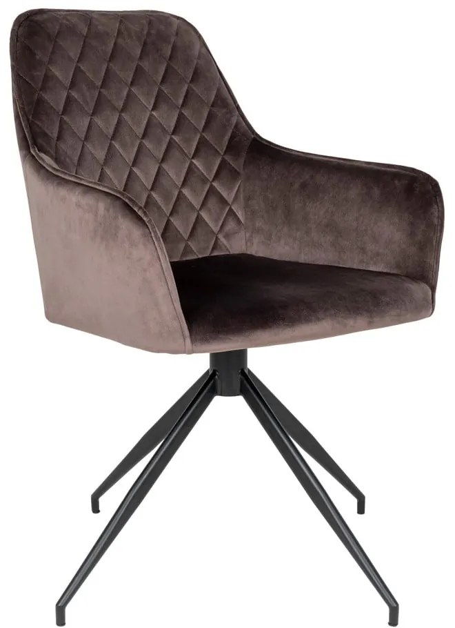 Scaun de sufragerie maro tapițat Harbo – House Nordic