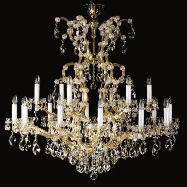 Candelabru Cristal Bohemia Exclusive 18 brate, diam.110cm MARIA TEREZIA 5 CE