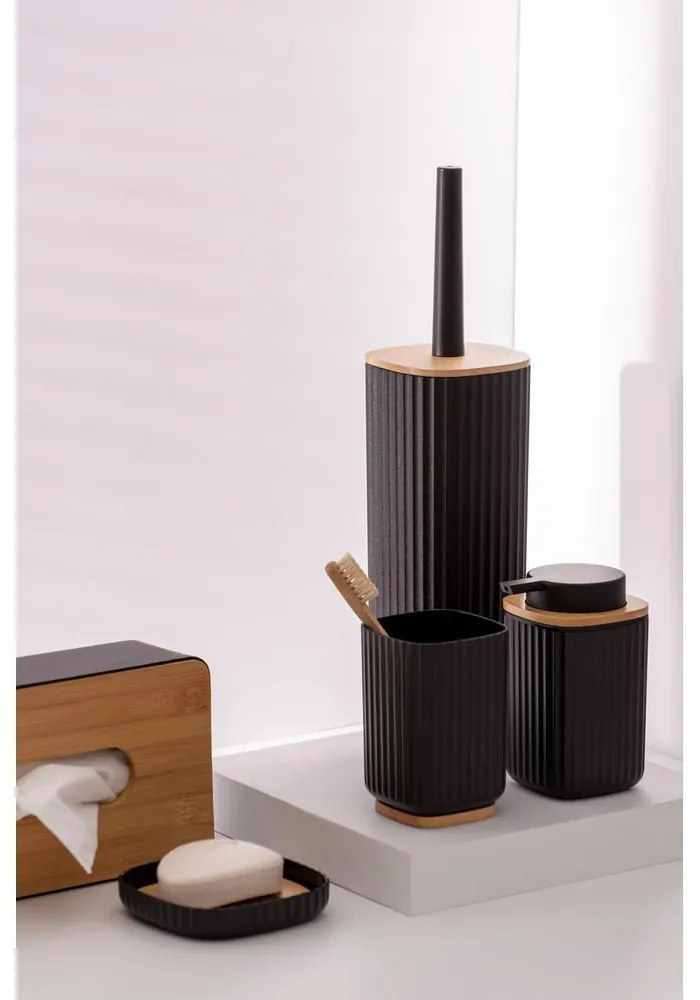 Perie WC Wenko Rotello, negru