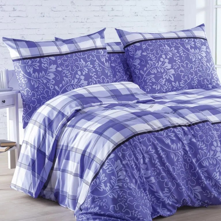 Lenjerie de pat din microfibră ANITA pat simplu