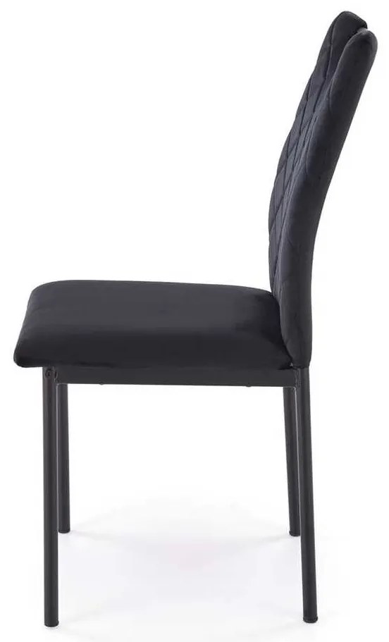 Scaun de bucătărie Lucaria, negru