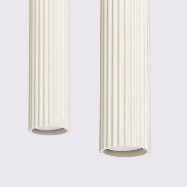 Lustră pe cablu Sollux SL.1593 KARBON 2xGU10/10W/230V crem