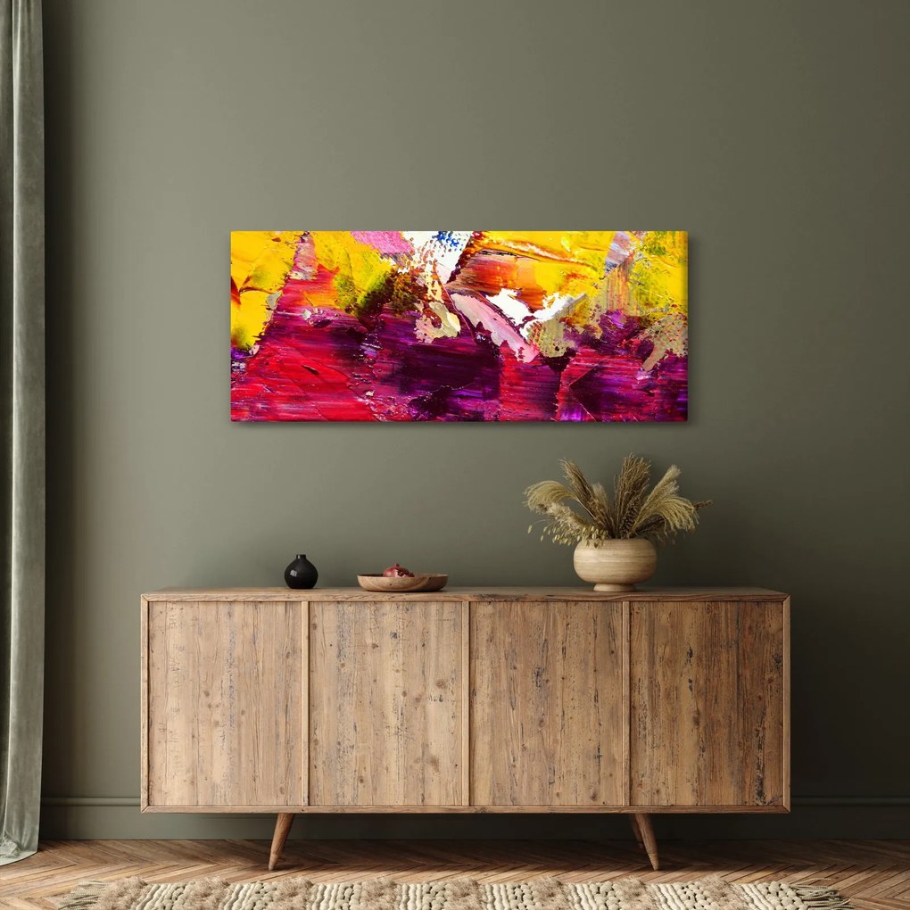Tablou cu abstracție - pictura (120x50 cm)