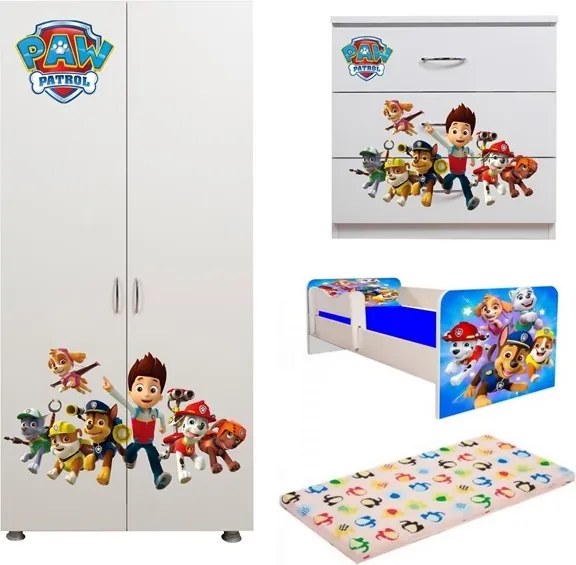Dormitor baieti Paw Patrol