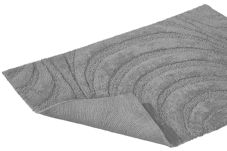 Covor de baie Jaipur, gri 60x100 cm