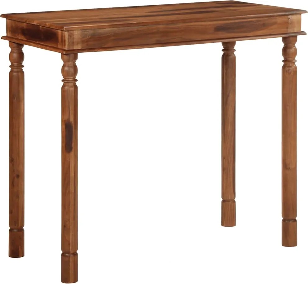 vidaXL Masa de bar 120x60x107 cm din lemn masiv de salcam