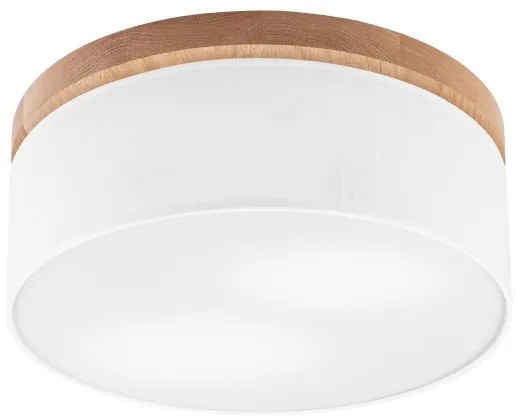 Plafonieră Brilagi BELLADONNA 2xE27/15W/230V d. 40 cm bej/stejar