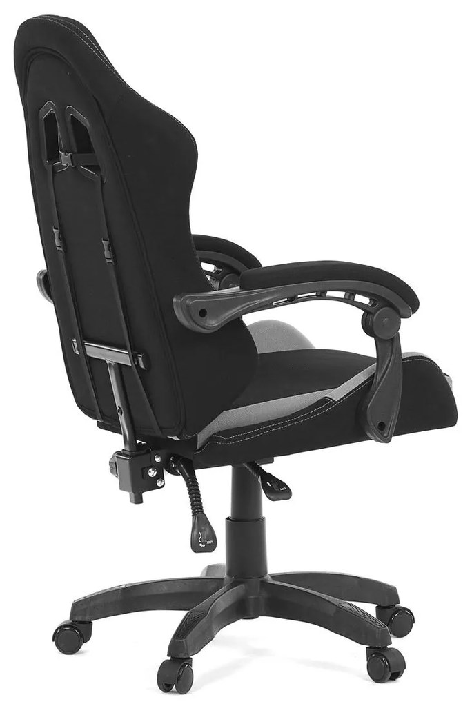Fotoliu gaming Kvantirasa (negru + gri). 1120335
