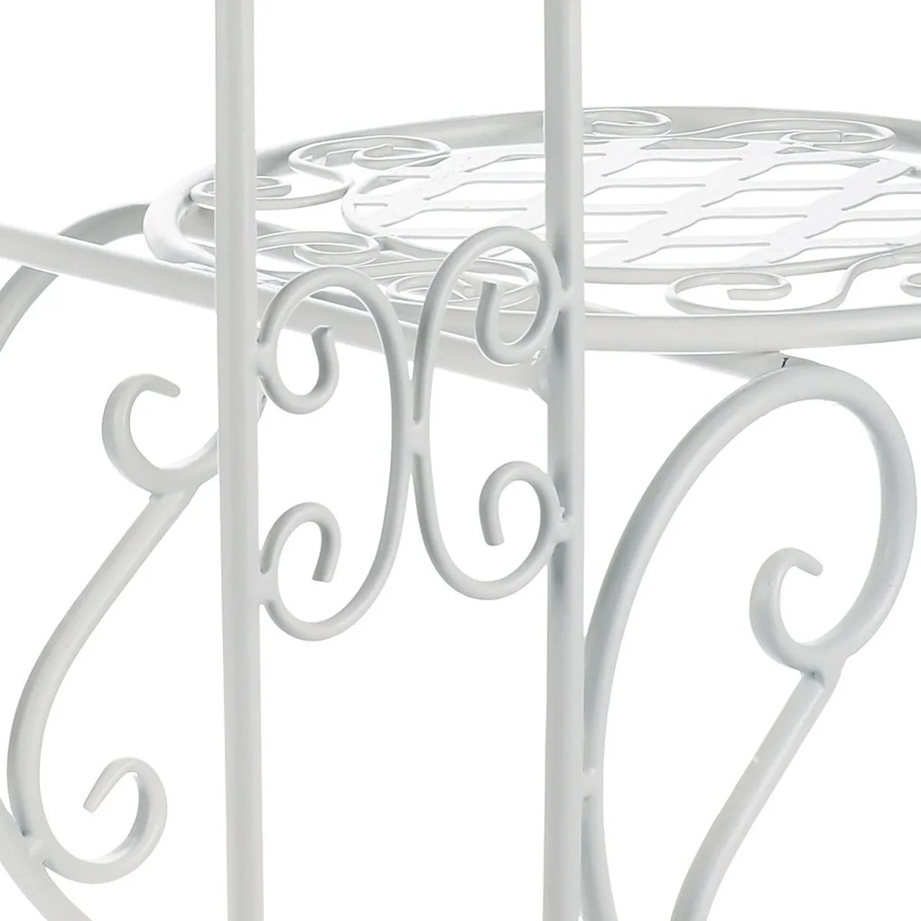 Suport pentru flori Svenbreen alb, 60,5 x 24 x 65cm
