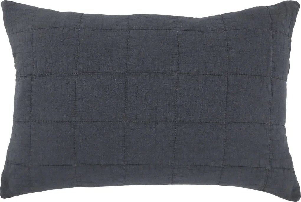 Fata de perna, din bumbac, Aix Vintage 60x40cm, midnight