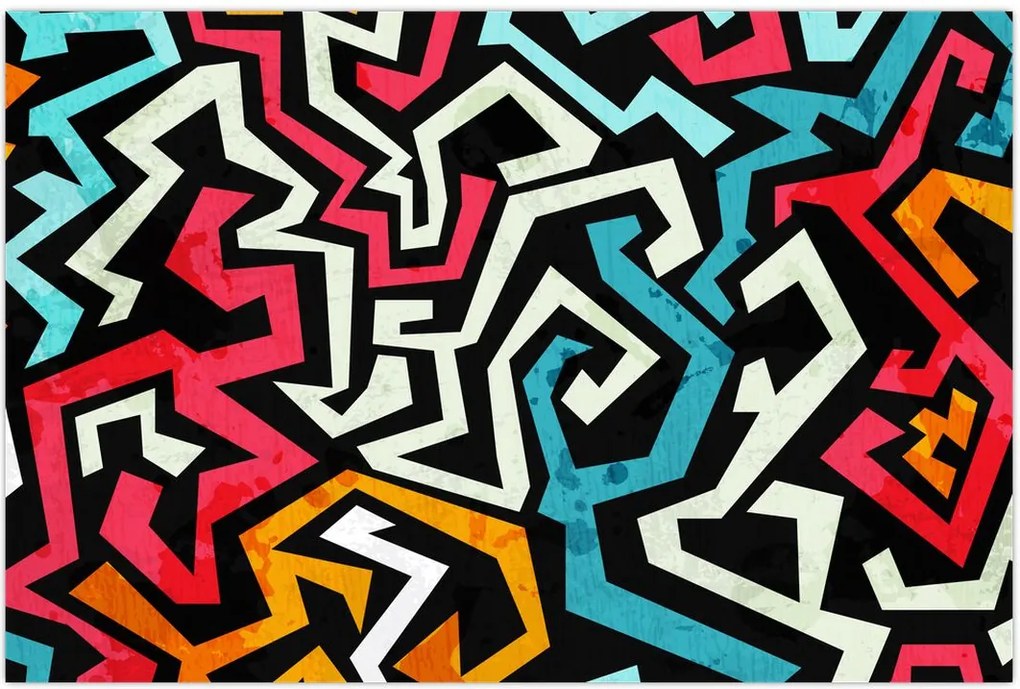 Tablouabstracție grafică (90x60 cm)