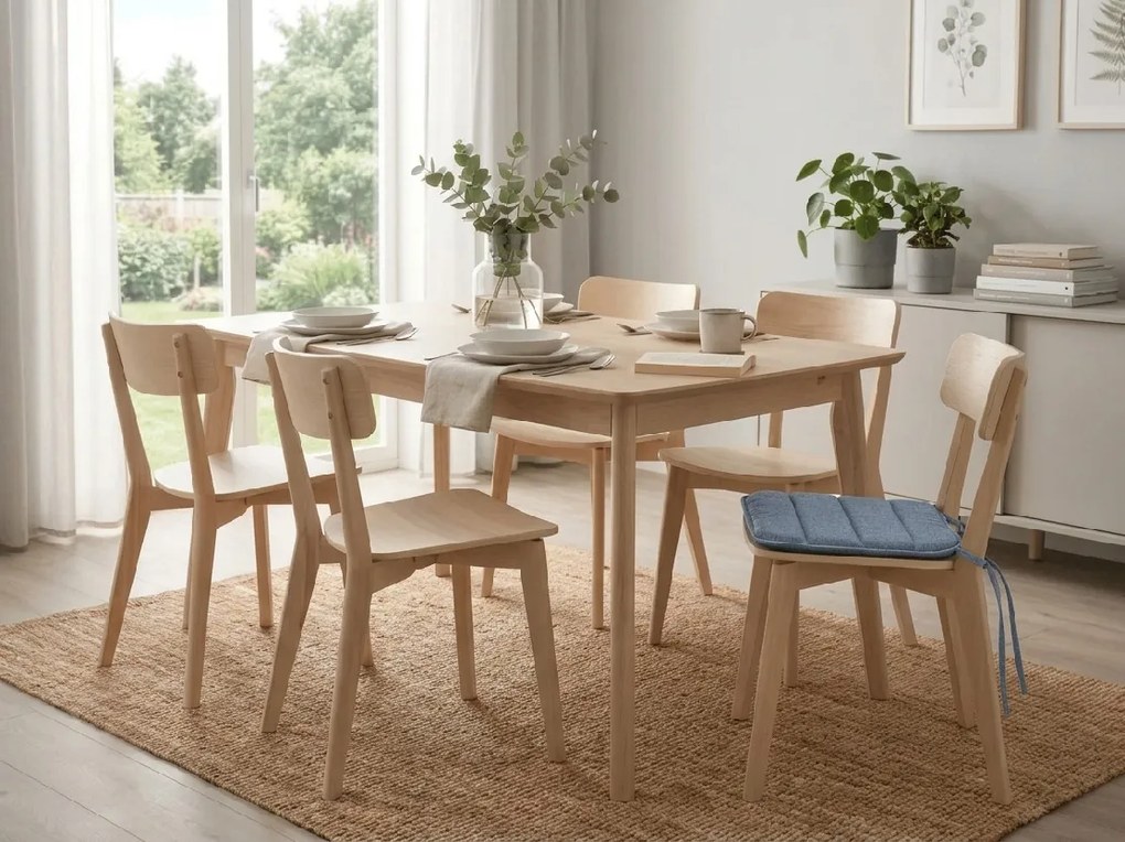 Perna pentru scaun LINGE BLUE 37x37 cm, albastru