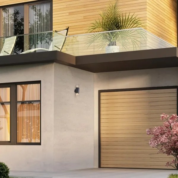 Aplică de exterior Rabalux 77081 LOANDA 2xE27/60W/230V IP54 negru