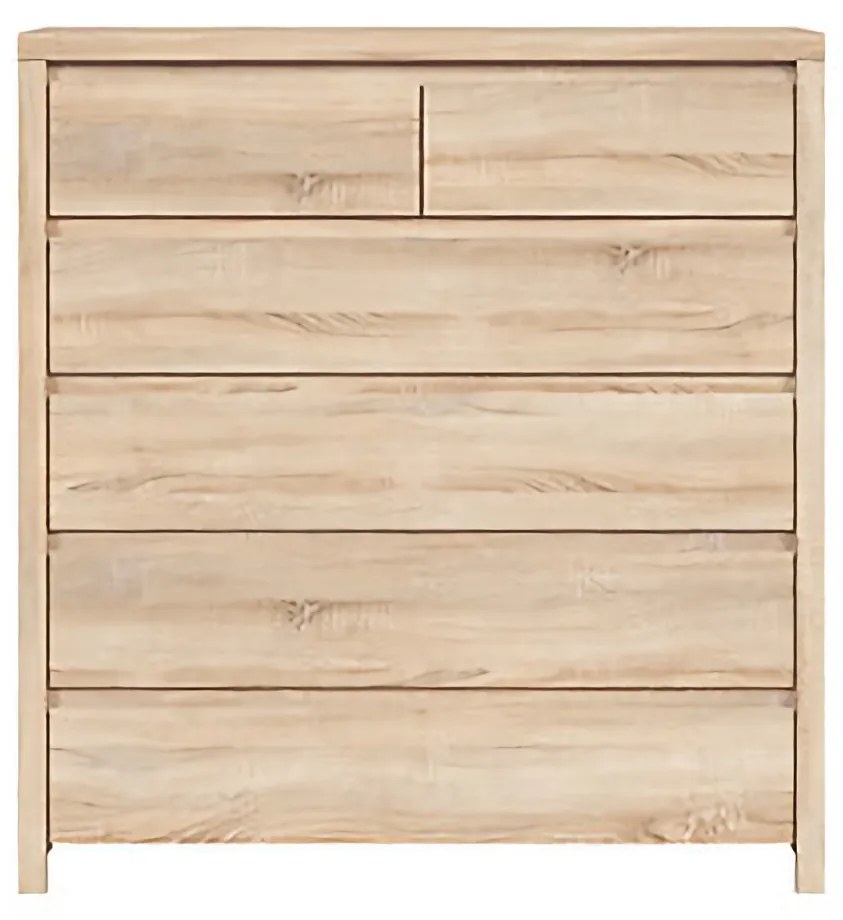 Comodă Kaspian KOM6S (Stejar sonoma). Promo -35%. 1029388