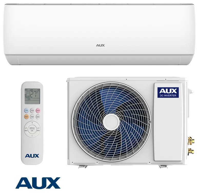 Aparat de aer conditionat inverter AUX J-Smart ASW-H24F7B4/JOR3DI-B9, 24000 BTU, 45 m², A++, Wi-Fi, R-32, Alb