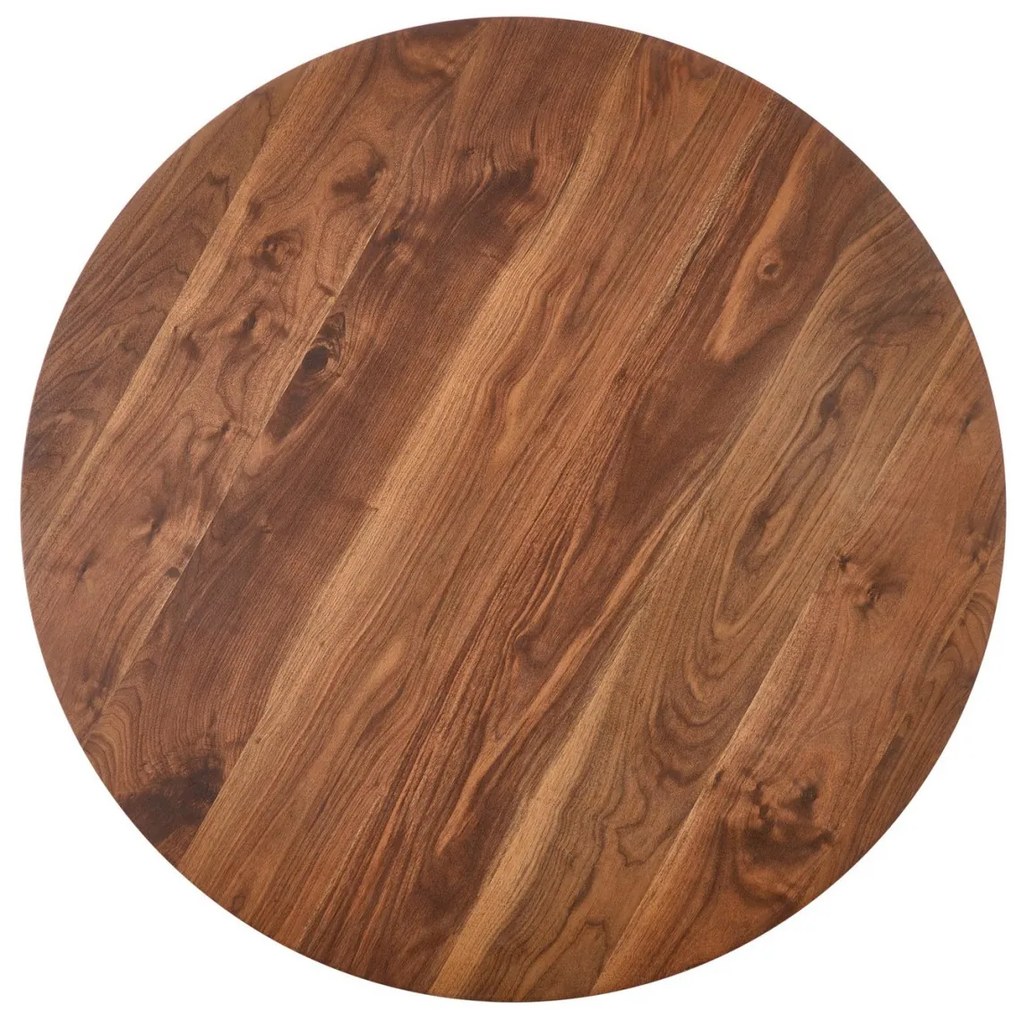Set masa rotunda Domenico ø110 cm + 3 scaune K482 bej