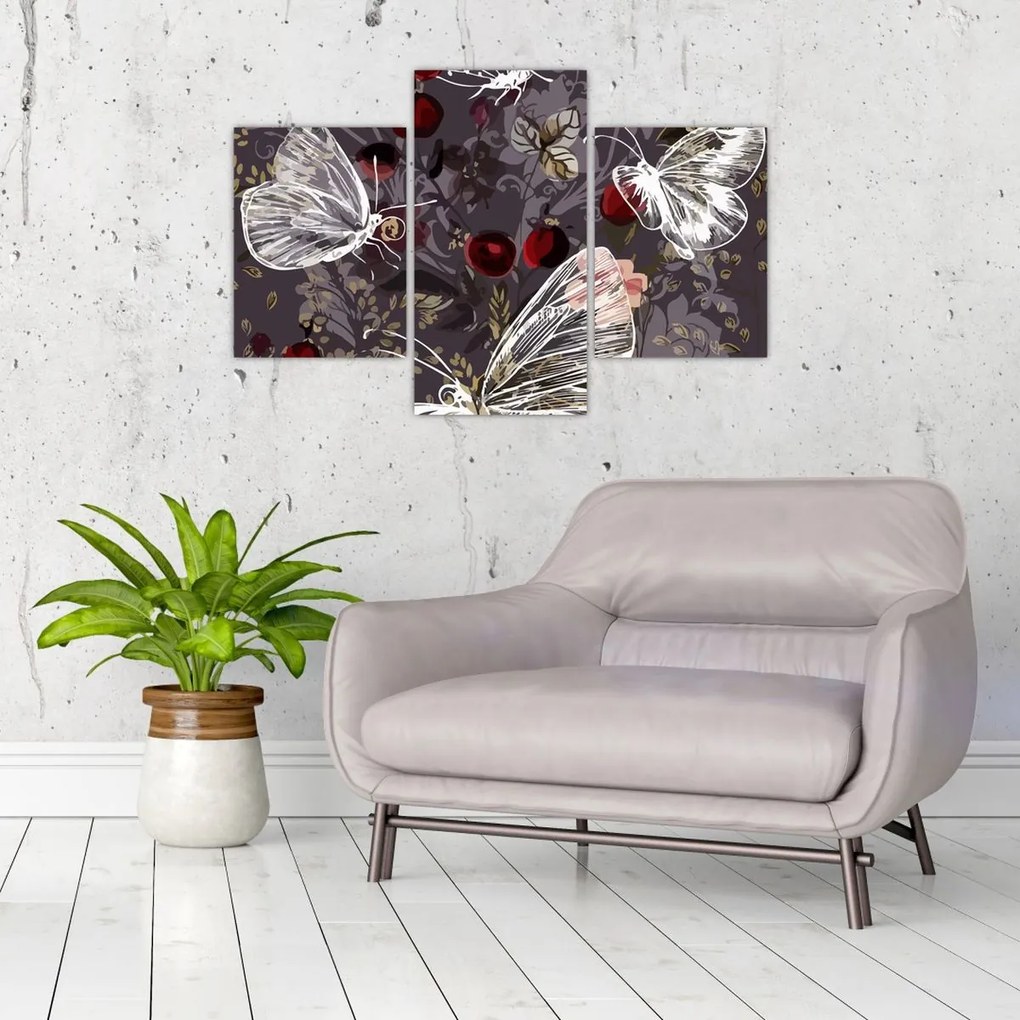 Tablou - Fluture (90x60 cm)