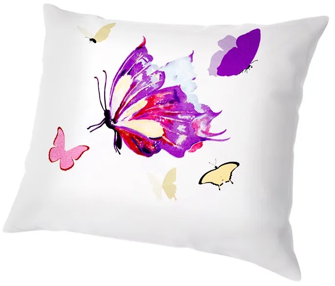Set 2 huse de perna LILA BUTTERFLY 40x50 cm