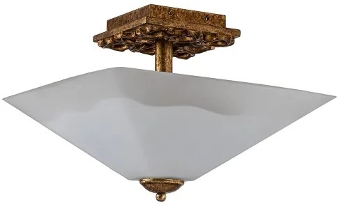 Flambeau STAR-F-S-DG - Plafonieră STAR, 2xE27/40W/230V, finisaj cupru