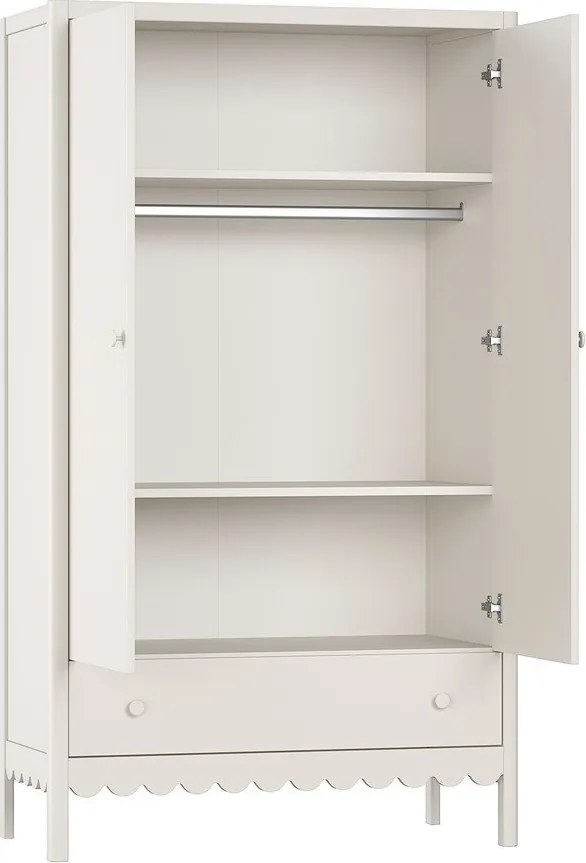 Șifonier de copii bej 110x190x55 cm Swingo – Vipack