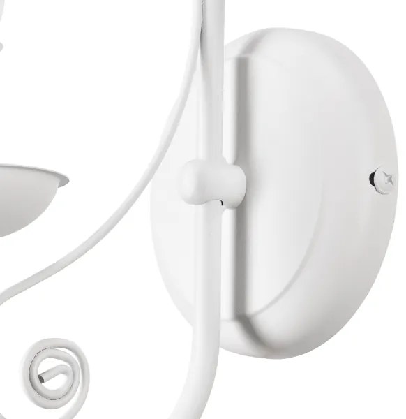 Lampă de perete DONATO 1xE14/40W/230V alb