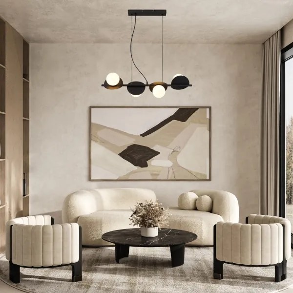 Lustră pe cablu Rabalux 72225 JULES 4xG9/5W/230V