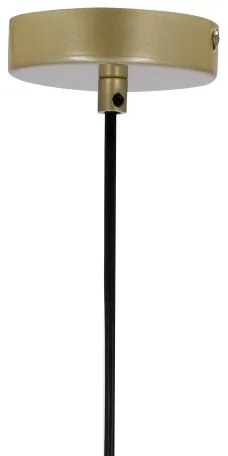 Lustră pe cablu DUO 2xE14/40W/230V aurie/neagră