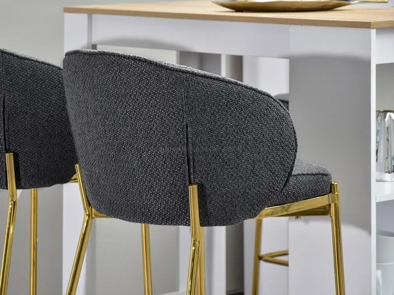Scaun Farah (grafit + auriu). 1110684