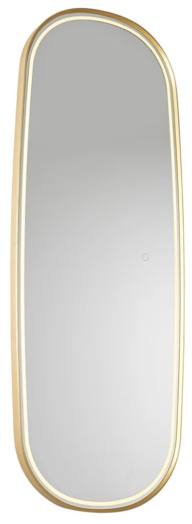 Oglinzi de baie moderne auriu incl. LED și dimmer tactil - Geraldien