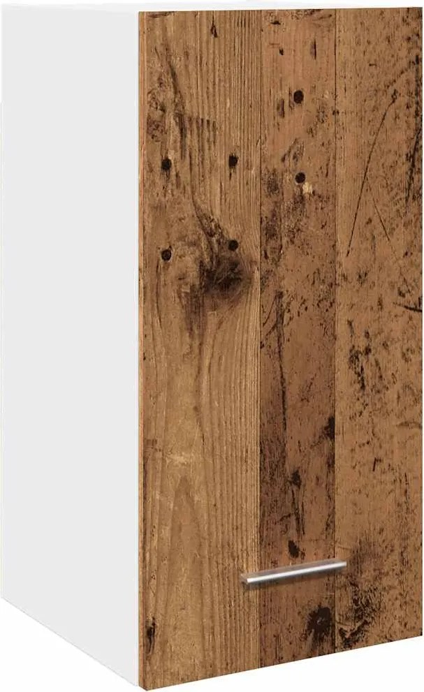 vidaXL Dulap suspendat “Lyon”, lemn vechi, 30x31x60 cm, lemn prelucrat