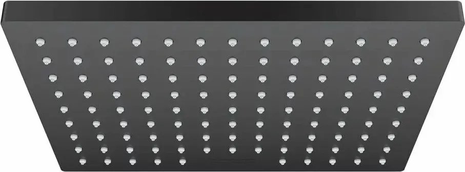 Palarie de dus Hansgrohe Vernis Shape negru mat 230x170 mm 1 functie